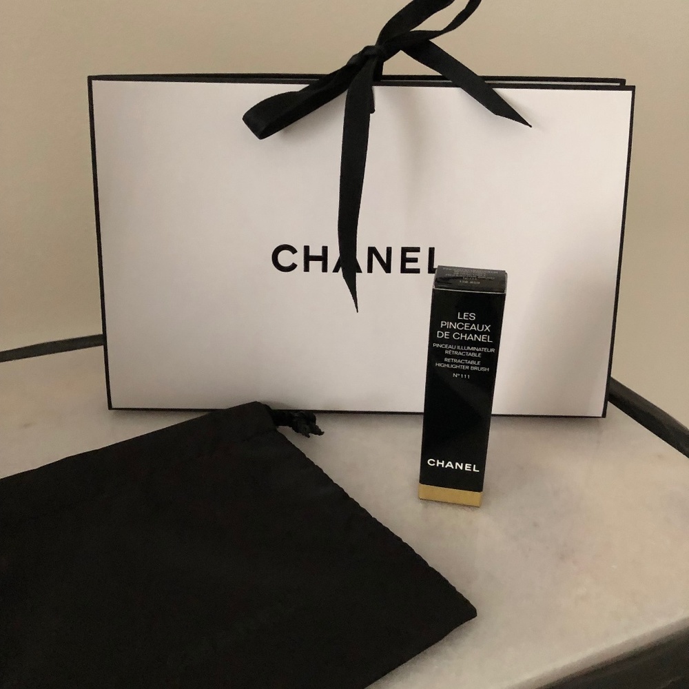 Chanel Retractable Highlighter Makeup Brush NIB